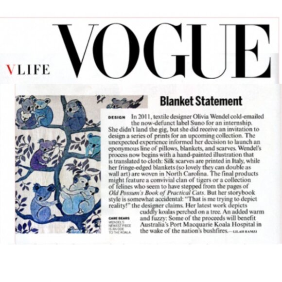 Free People x Olivia Wendel Dog Throw Blanket ๐พ Exclusive Limited Edition NWT - Picture 5 of 16